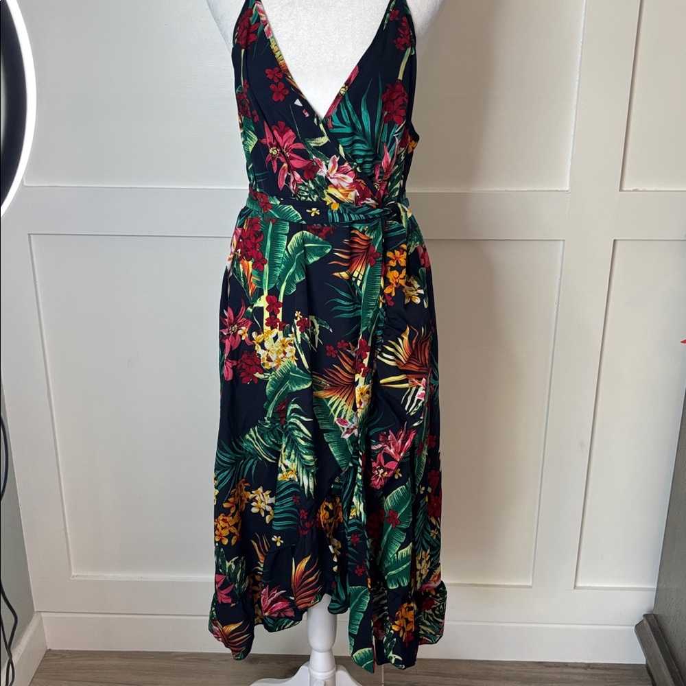 SHEIN Curve Floral Print Dress size 2xL